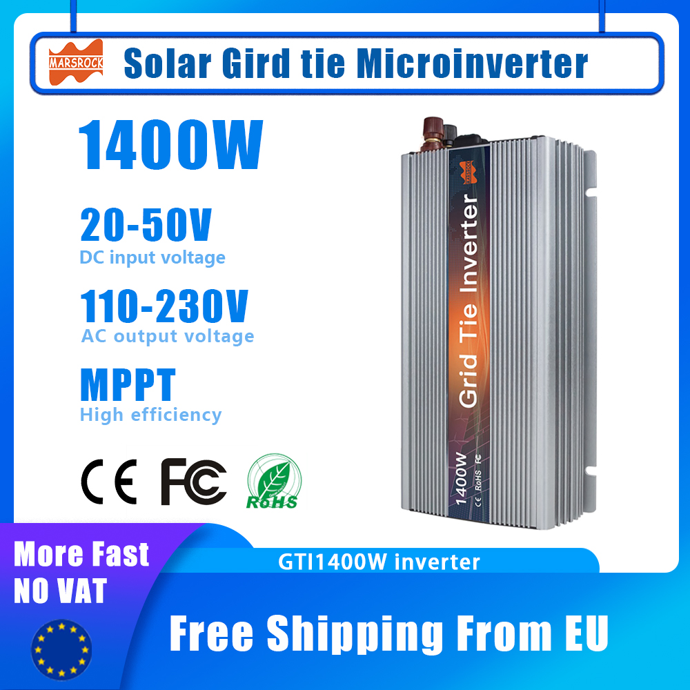 Micro Inverter 1400W Solar Grid Tie - Солнечный микроинвертор MPPT 1400 Вт для