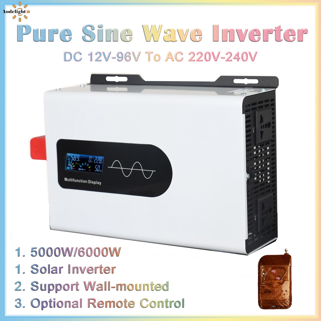Инвертор немодулированного син – обзор и цена Pure Sine Wave Inverter 5000W 48V 220V