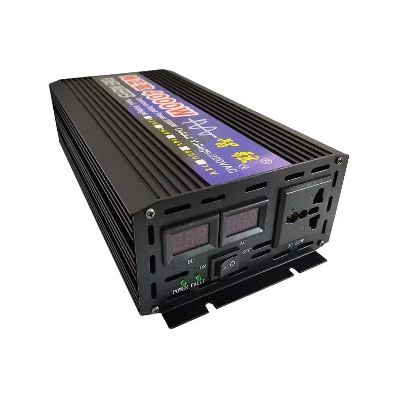 Инвертор чистой синусоиды 3/40 – обзор и цена Power Inverter 12V 220V 4000W Continuous