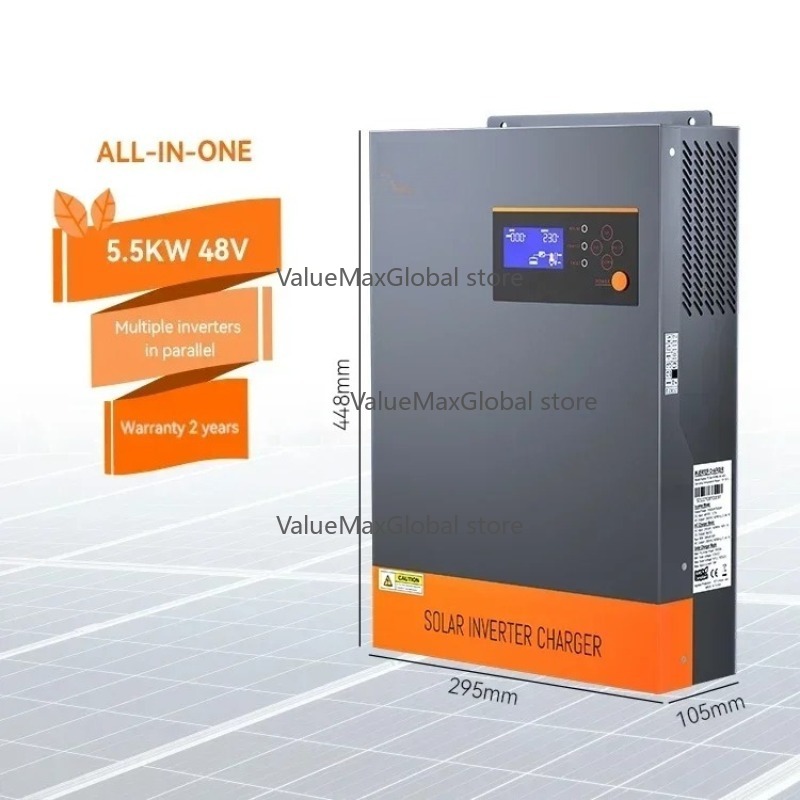 Гибридный солнечный инвертор 5 – обзор и цена Hybrid Solar Inverter 5.5Kw Mppt 48V