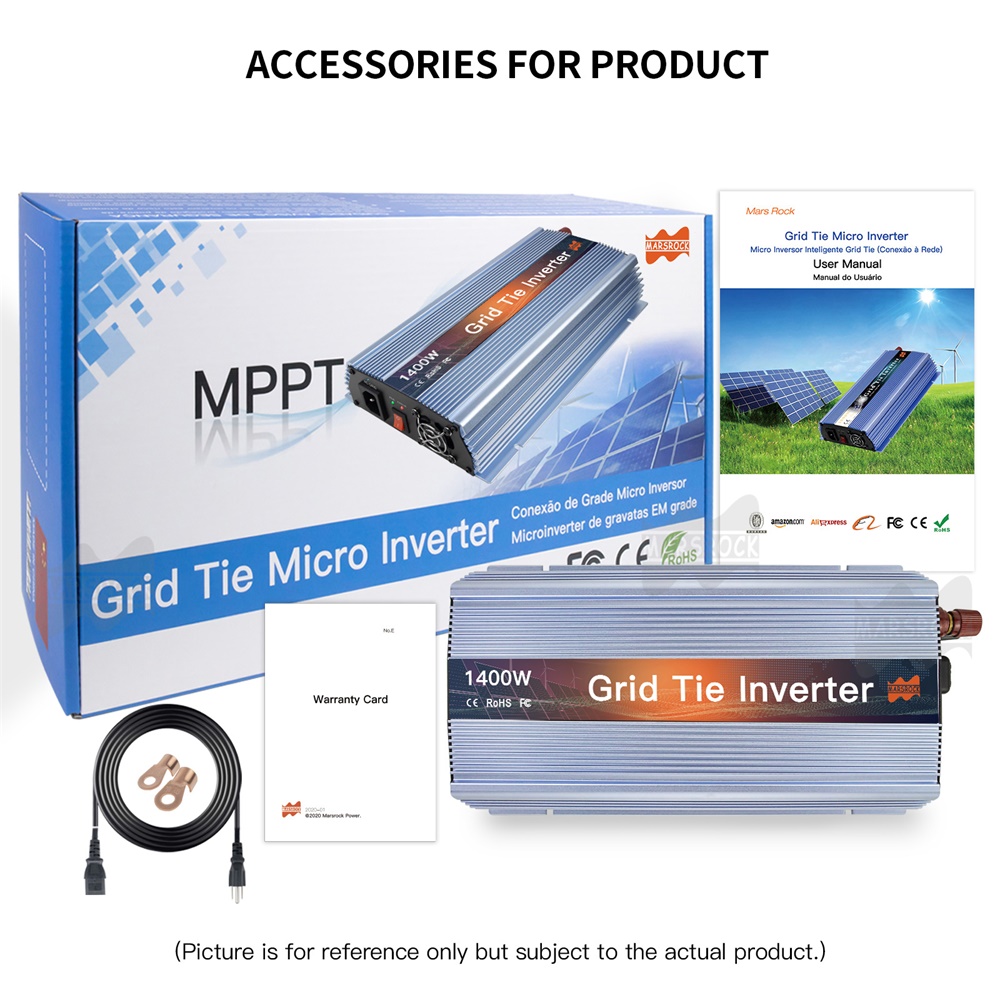Сетевой микроинвертор для солн – обзор и цена Micro Inverter 1400W Solar Grid Tie