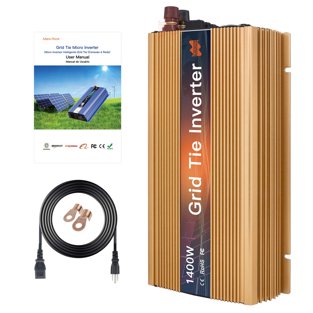 1400 Вт 10,5-50 В постоянного  – обзор и цена Micro Inverter 1400W Solar Grid Tie