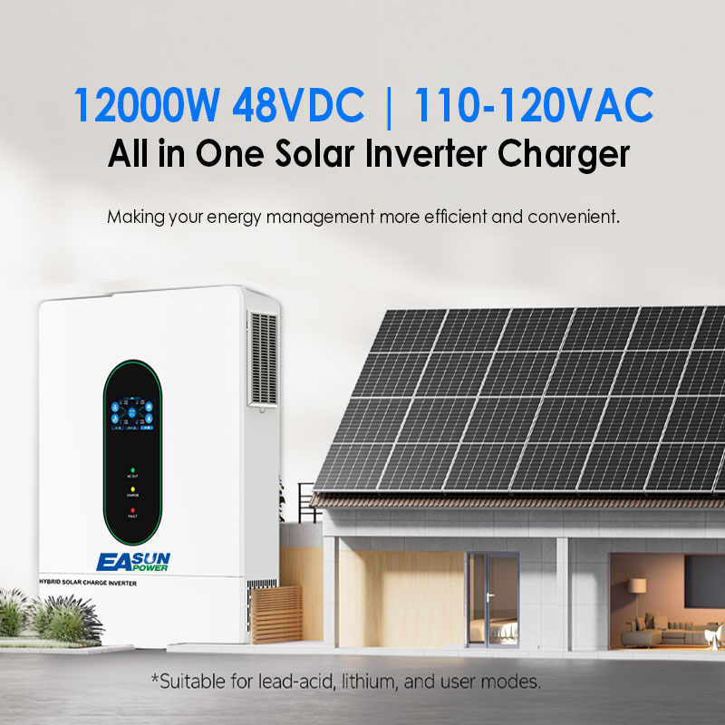EASUN US 12 кВт 12000 Вт двухф – обзор и цена Grid Tie Inverter Limiter 2000W