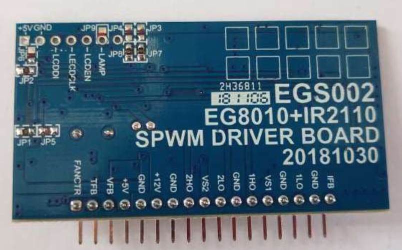 Плата управления инвертором с  – обзор и цена Egs002 Pure Sine Wave Inverter Driver Board