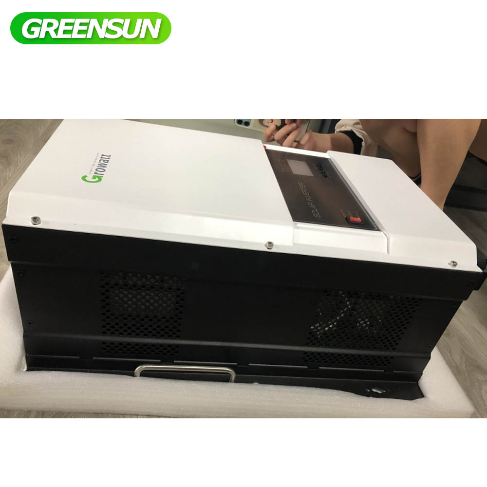 Гибридный инвертор Growatt для – обзор и цена Off Grid Solar Inverter 48V 6000W