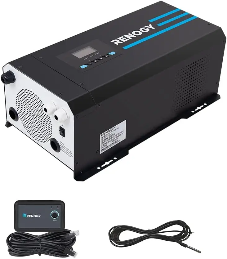 Renogy 3000 Вт, инвертор-заряд – обзор и цена Rv Pure Sine Inverter Charger 3000W 12V